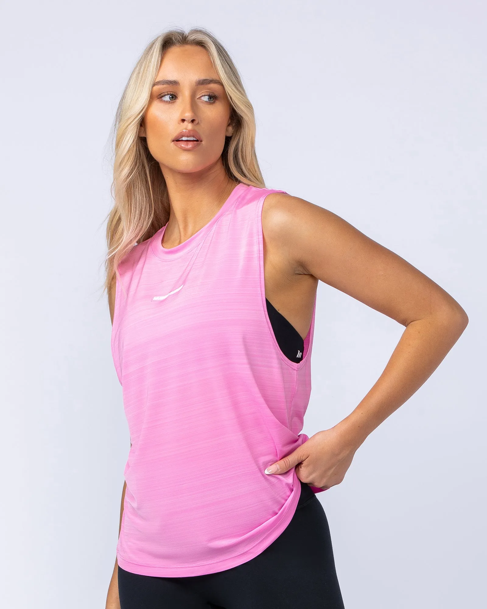 Active Drop Arm Training Tank - Hollywood Pink sold by Muscle Nation product image thumbnail 2