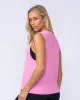 Active Drop Arm Training Tank - Hollywood Pink sold by Muscle Nation