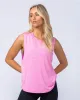 Active Drop Arm Training Tank - Hollywood Pink sold by Muscle Nation