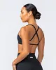 Breeze Rib Bralette - Black sold by Muscle Nation