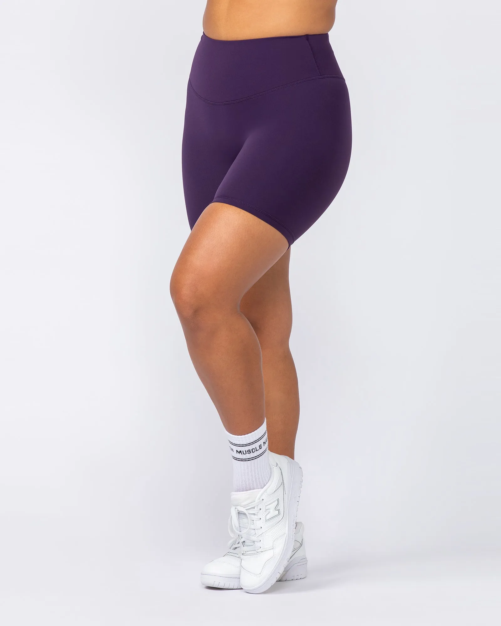 Ultra Aura Bike Shorts - Dark Purple sold by Muscle Nation product image thumbnail 2