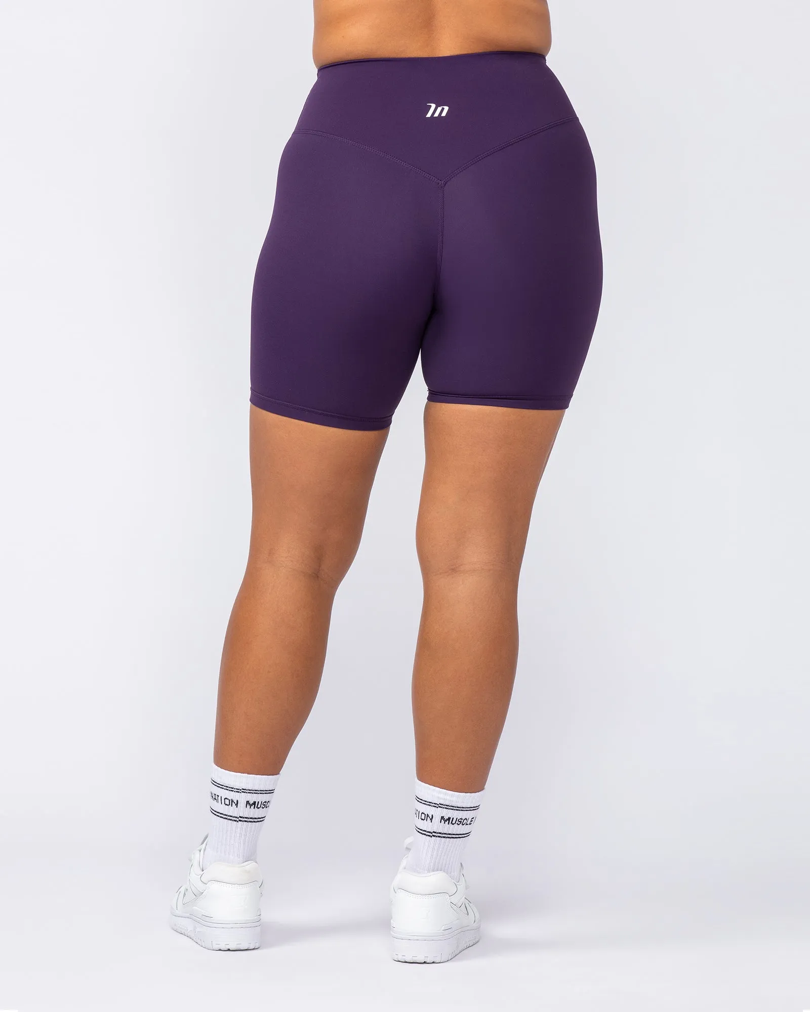 Ultra Aura Bike Shorts - Dark Purple sold by Muscle Nation product image thumbnail 5