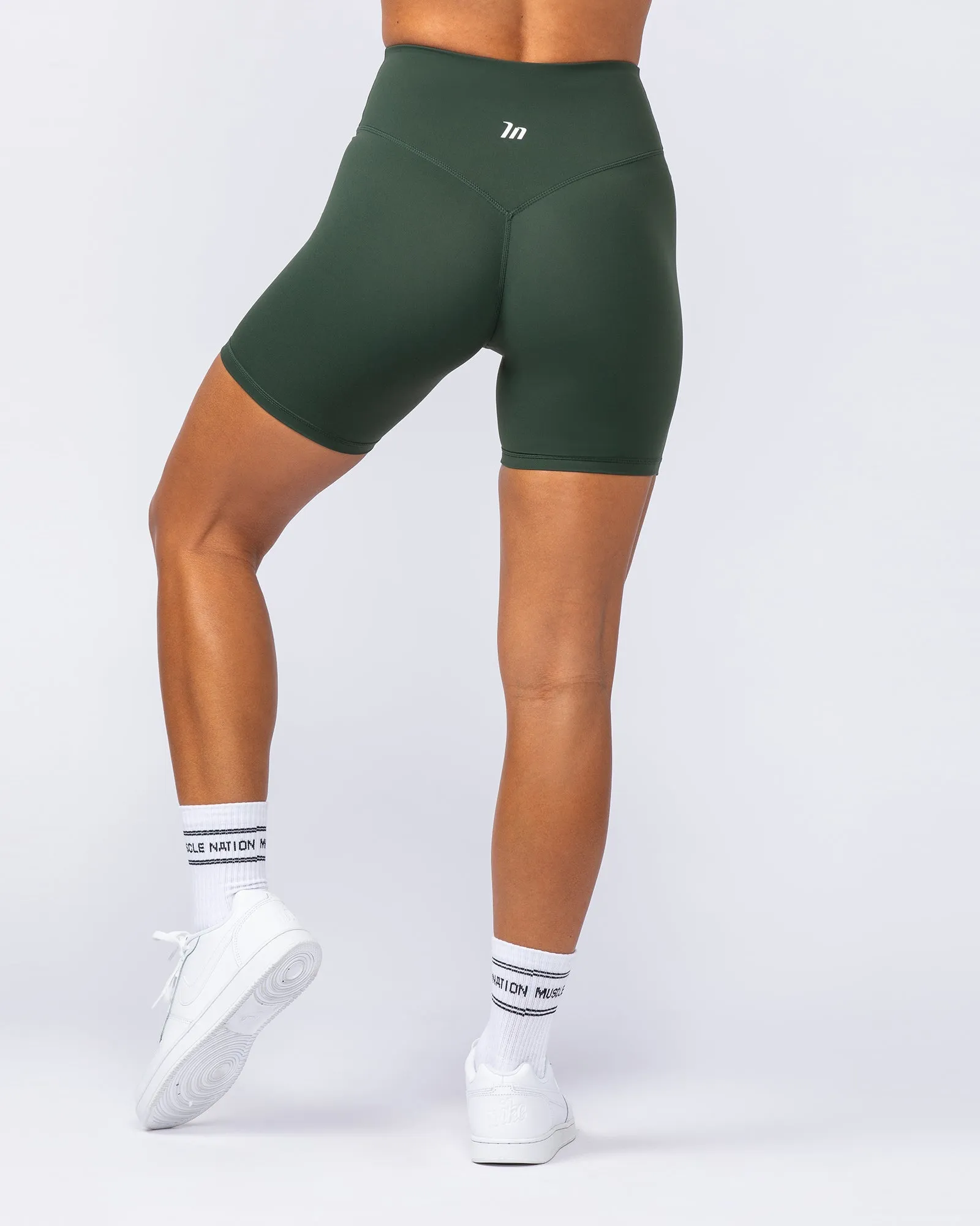 Ultra Aura Bike Shorts - Dark Olive sold by Muscle Nation product image thumbnail 5