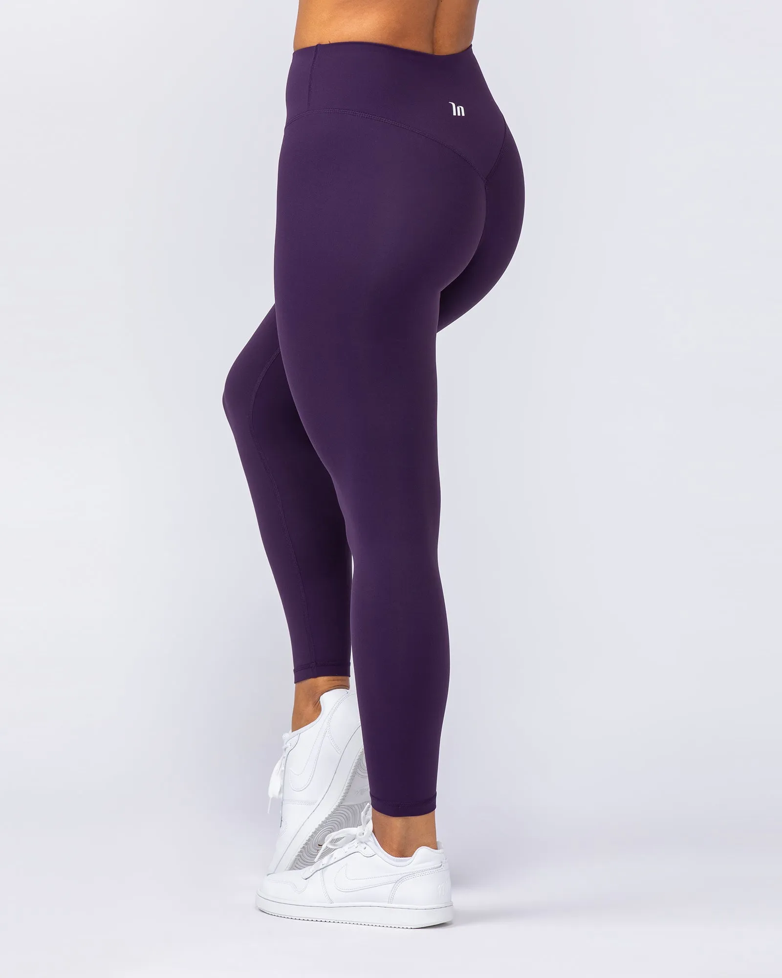 Ultra Aura Ankle Length Leggings - Dark Purple sold by Muscle Nation product image thumbnail 5