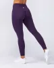 Ultra Aura Ankle Length Leggings - Dark Purple sold by Muscle Nation