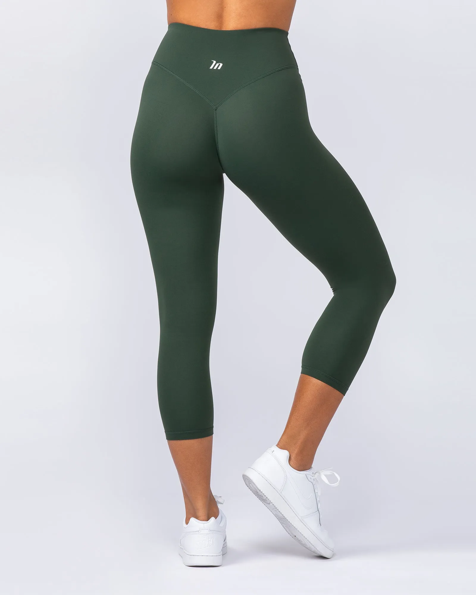 Ultra Aura 7/8 Leggings - Dark Olive sold by Muscle Nation product image thumbnail 4