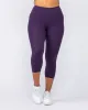 Ultra Aura 7/8 Leggings - Dark Purple sold by Muscle Nation