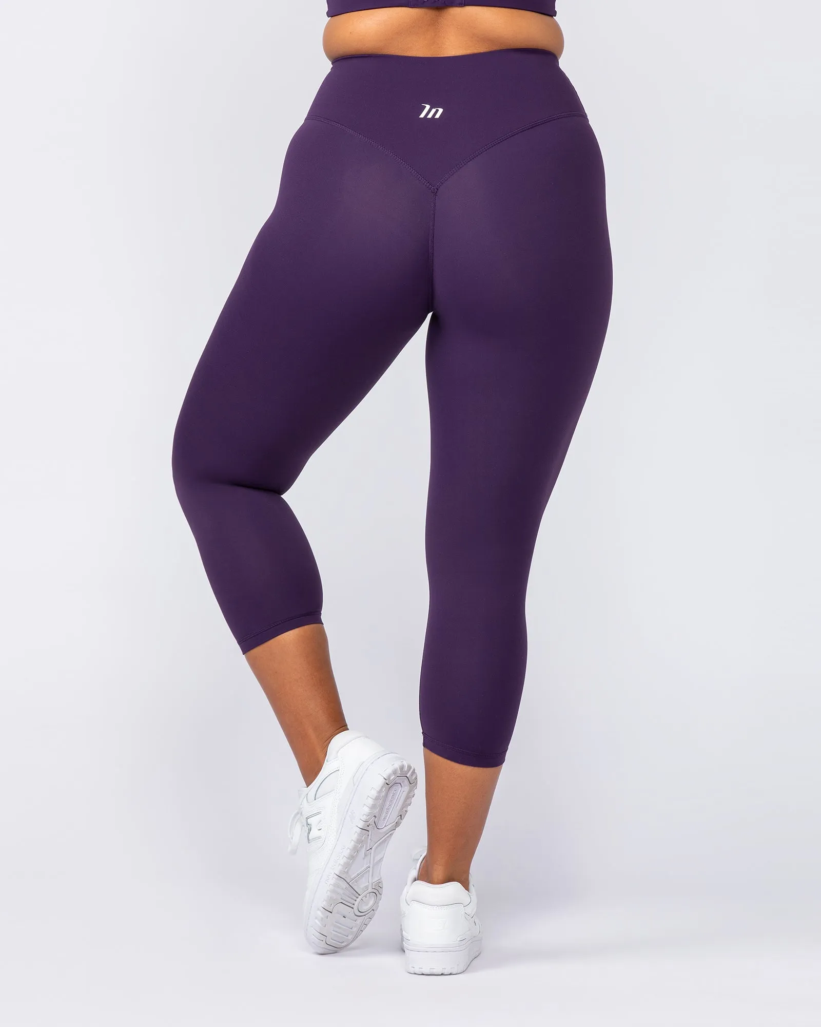 Ultra Aura 7/8 Leggings - Dark Purple sold by Muscle Nation product image thumbnail 5