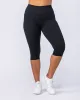 Replay Signature 3/4 Leggings - Black sold by Muscle Nation