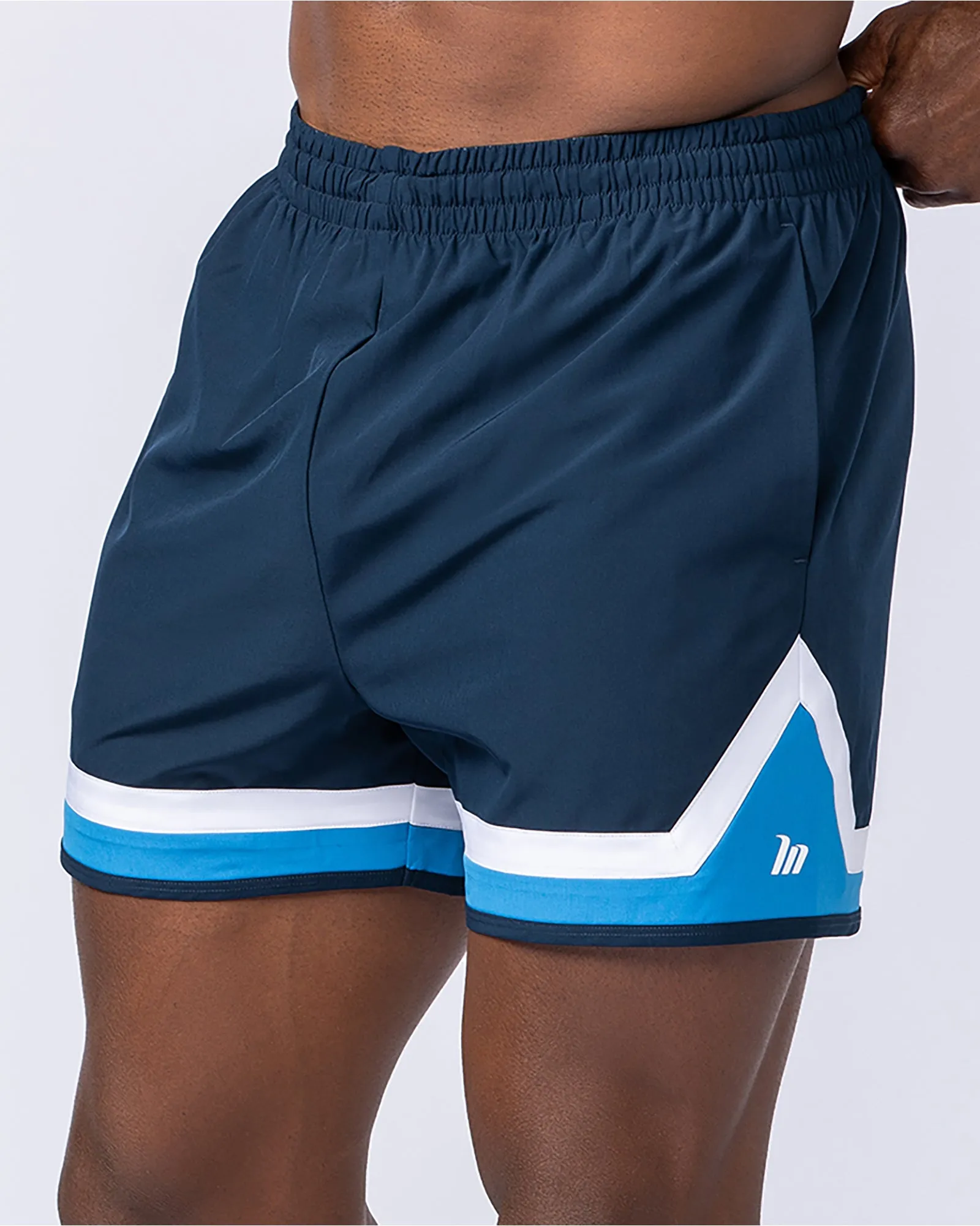 Player 4" Active Shorts - Navy sold by Muscle Nation product image thumbnail 4