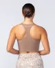 Limitless Cropped Active Tank - Cinnamon sold by Muscle Nation