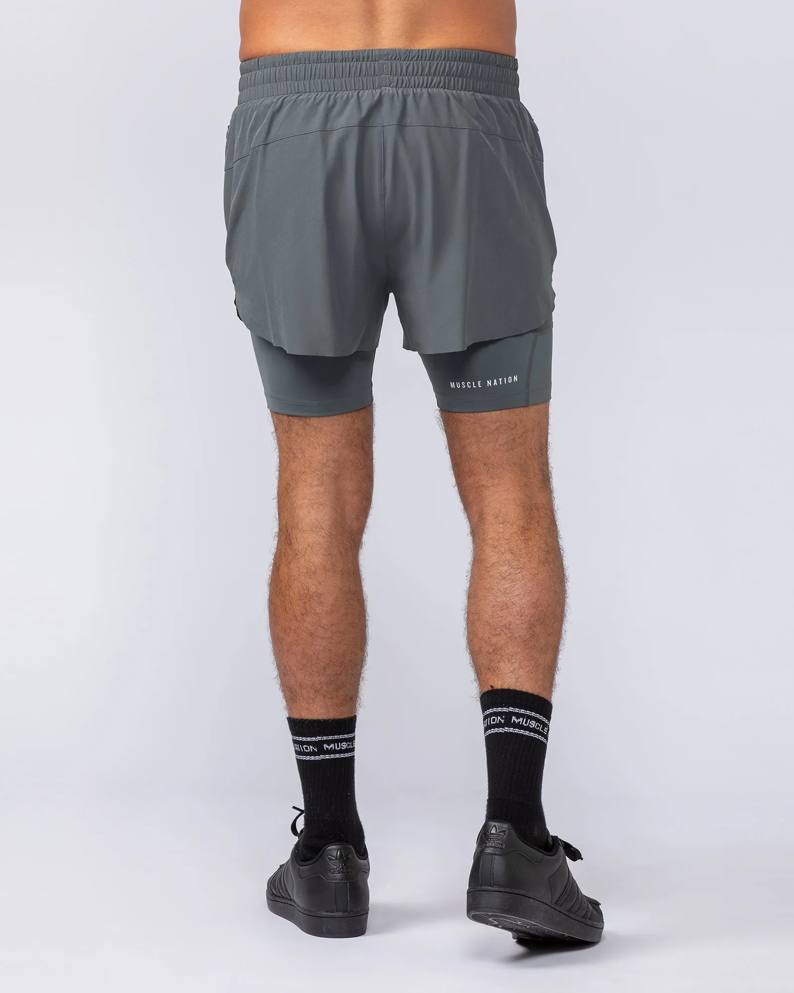 Hybrid 3" Shorts - Tornado sold by Muscle Nation product image thumbnail 5