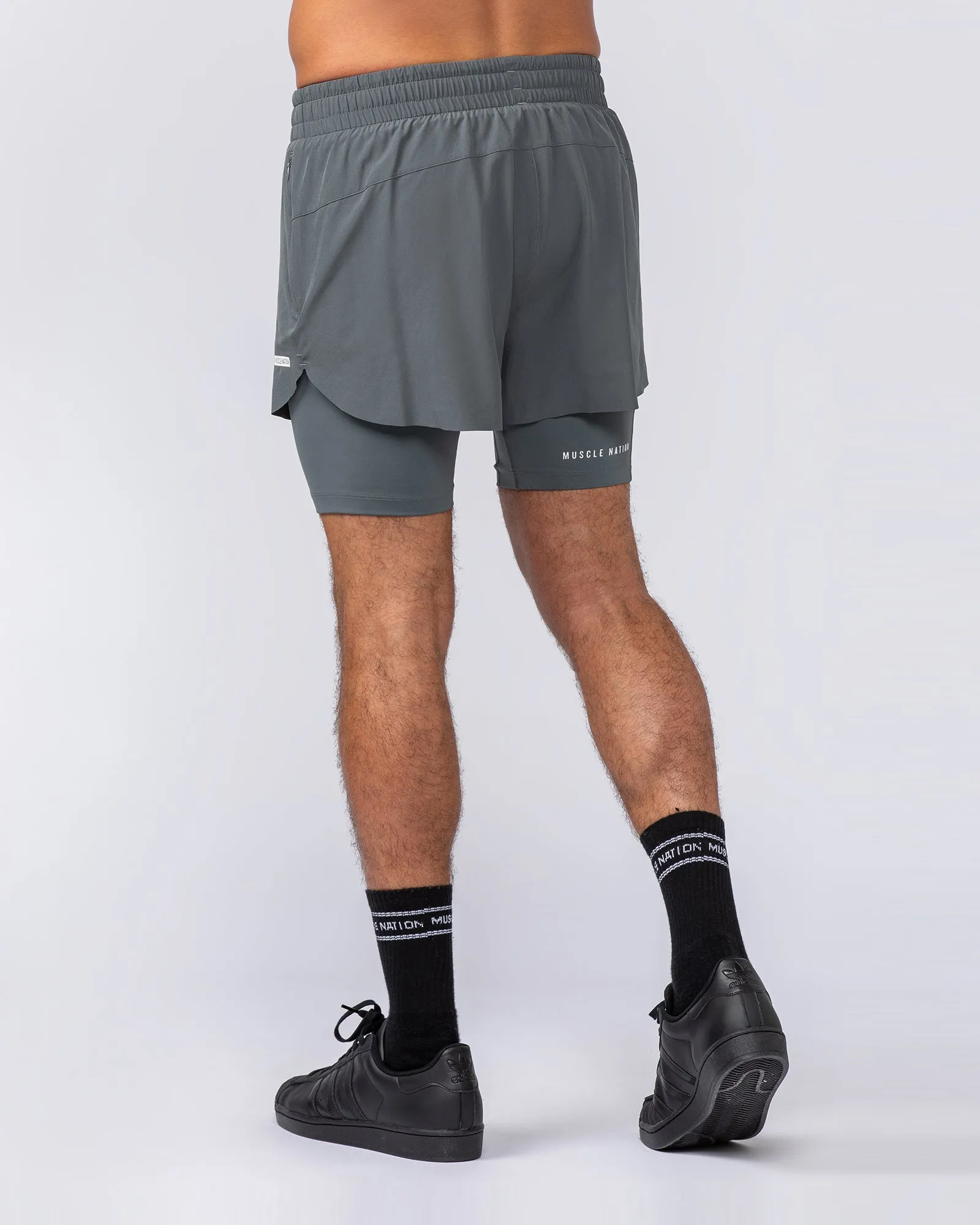 Hybrid 3" Shorts - Tornado sold by Muscle Nation product image thumbnail 4