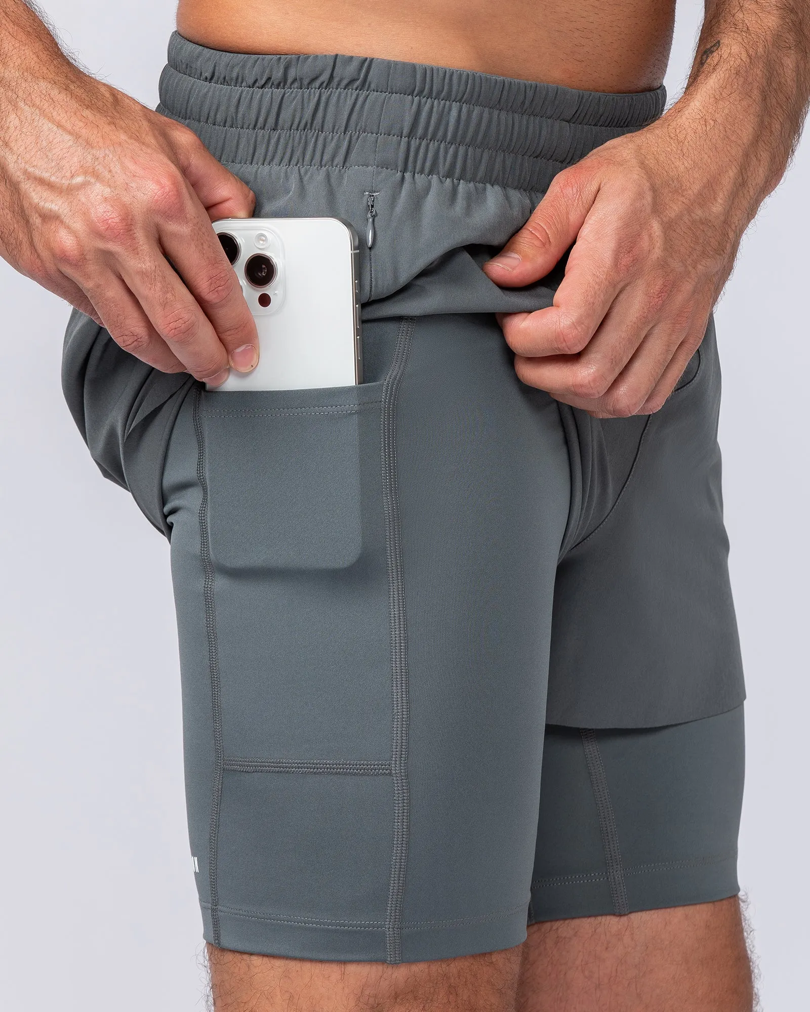 Hybrid 3" Shorts - Tornado sold by Muscle Nation product image thumbnail 3