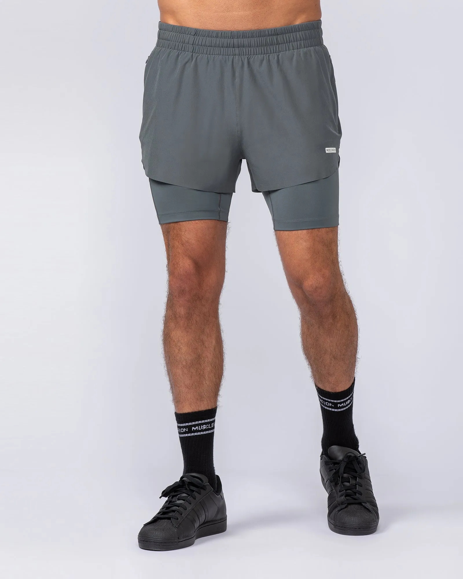 Hybrid 3" Shorts - Tornado sold by Muscle Nation product image thumbnail 2