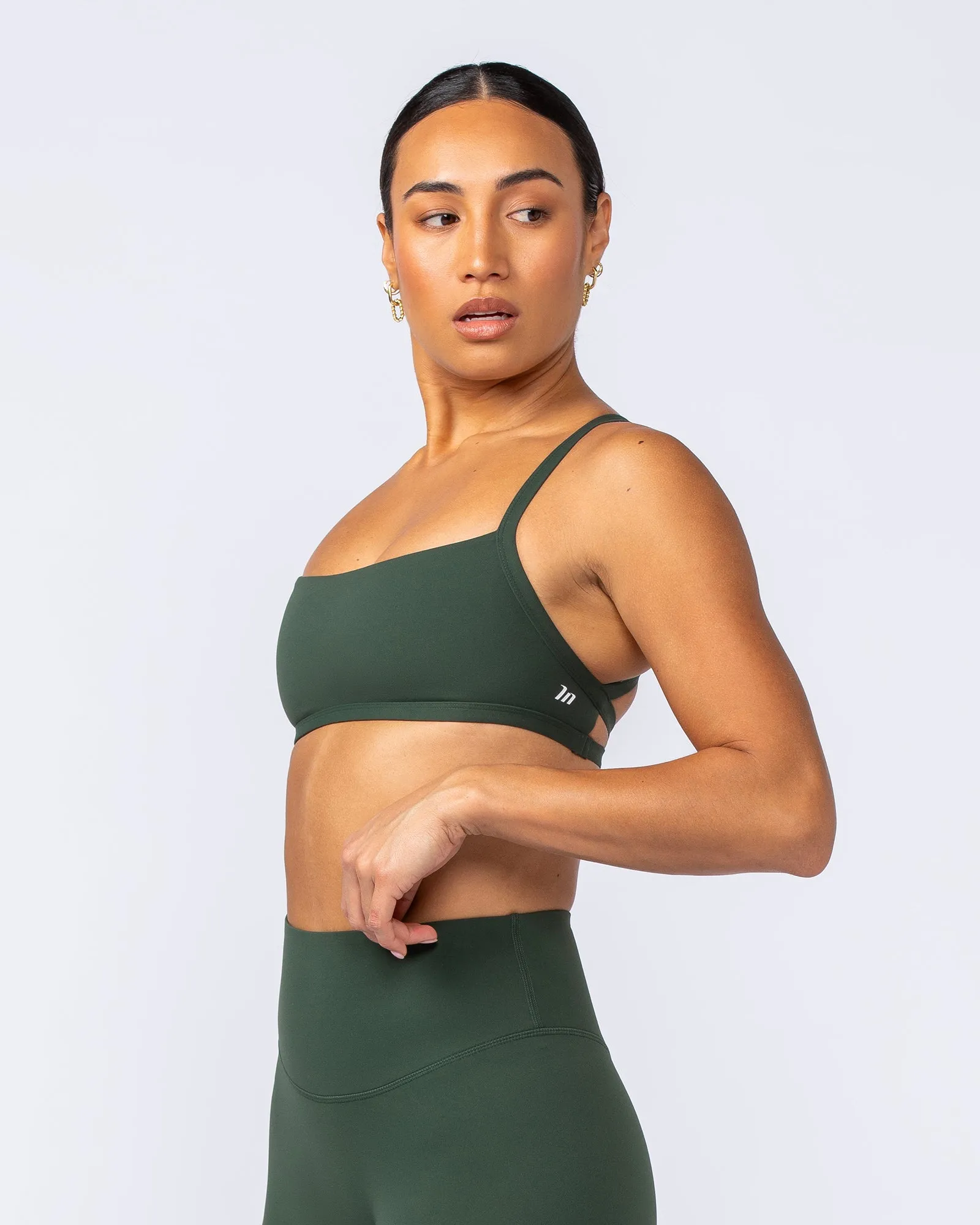 Freedom Bralette - Dark Olive sold by Muscle Nation product image thumbnail 3