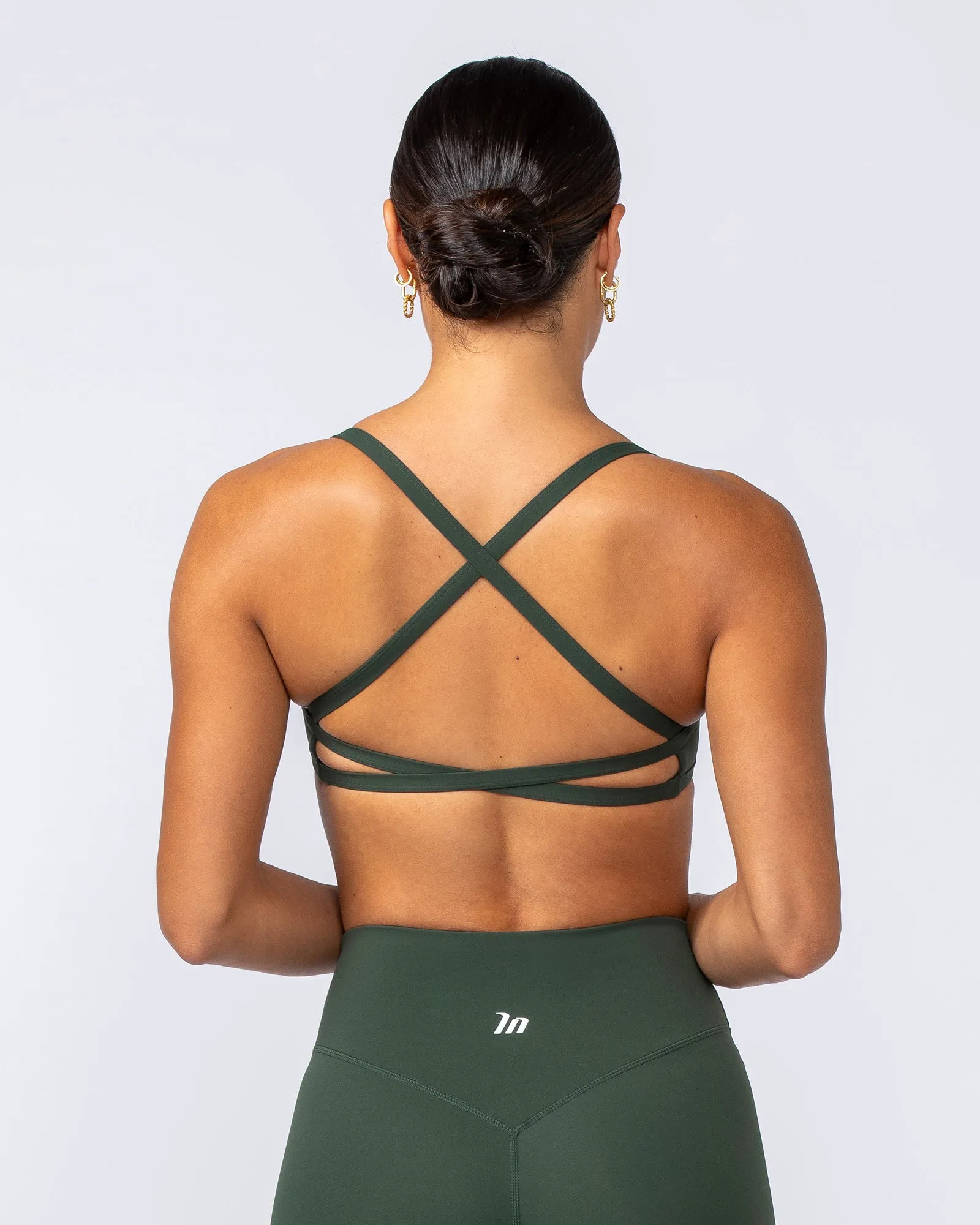 Freedom Bralette - Dark Olive sold by Muscle Nation product image thumbnail 5