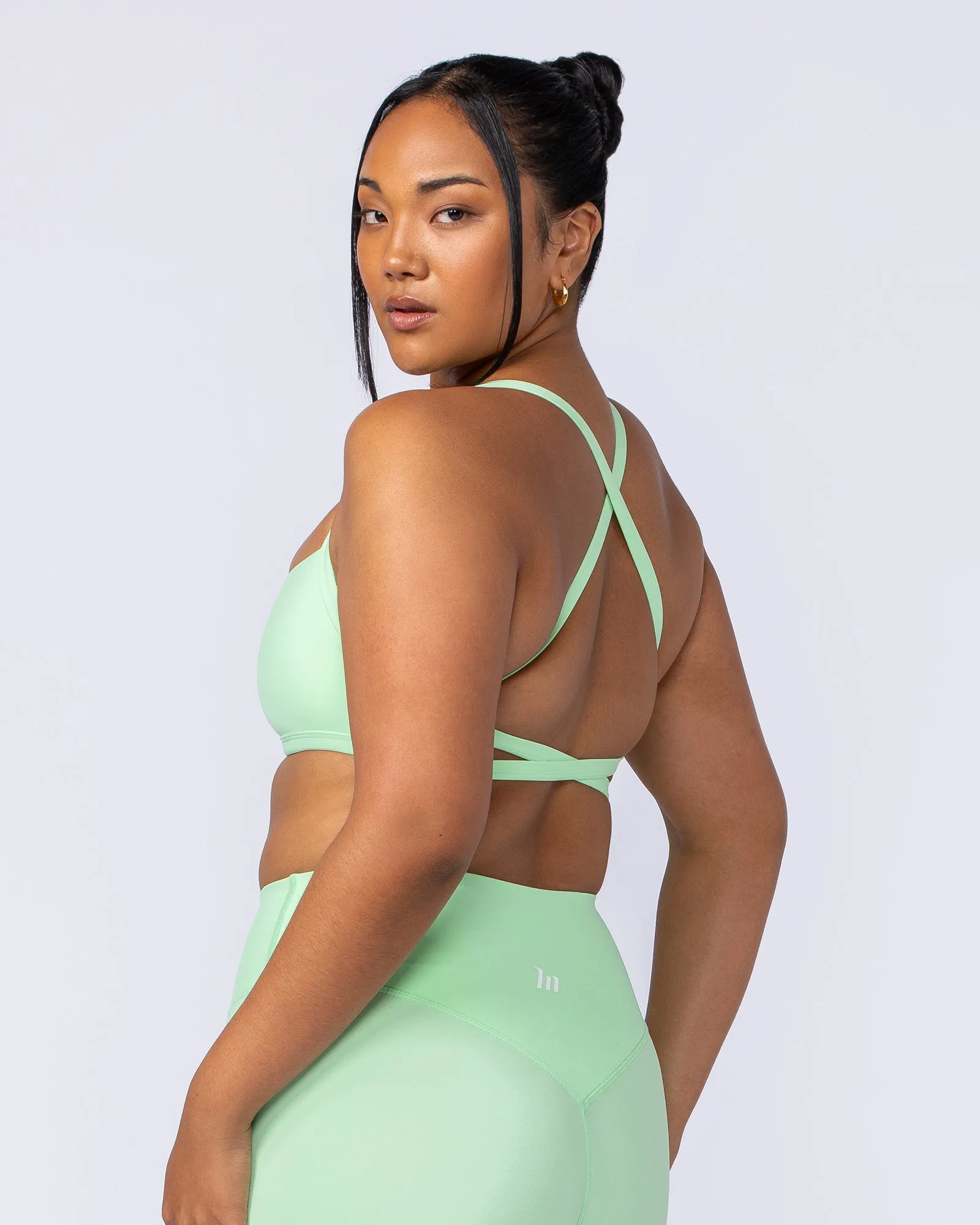 Freedom Bralette - Lime Splice sold by Muscle Nation product image thumbnail 4
