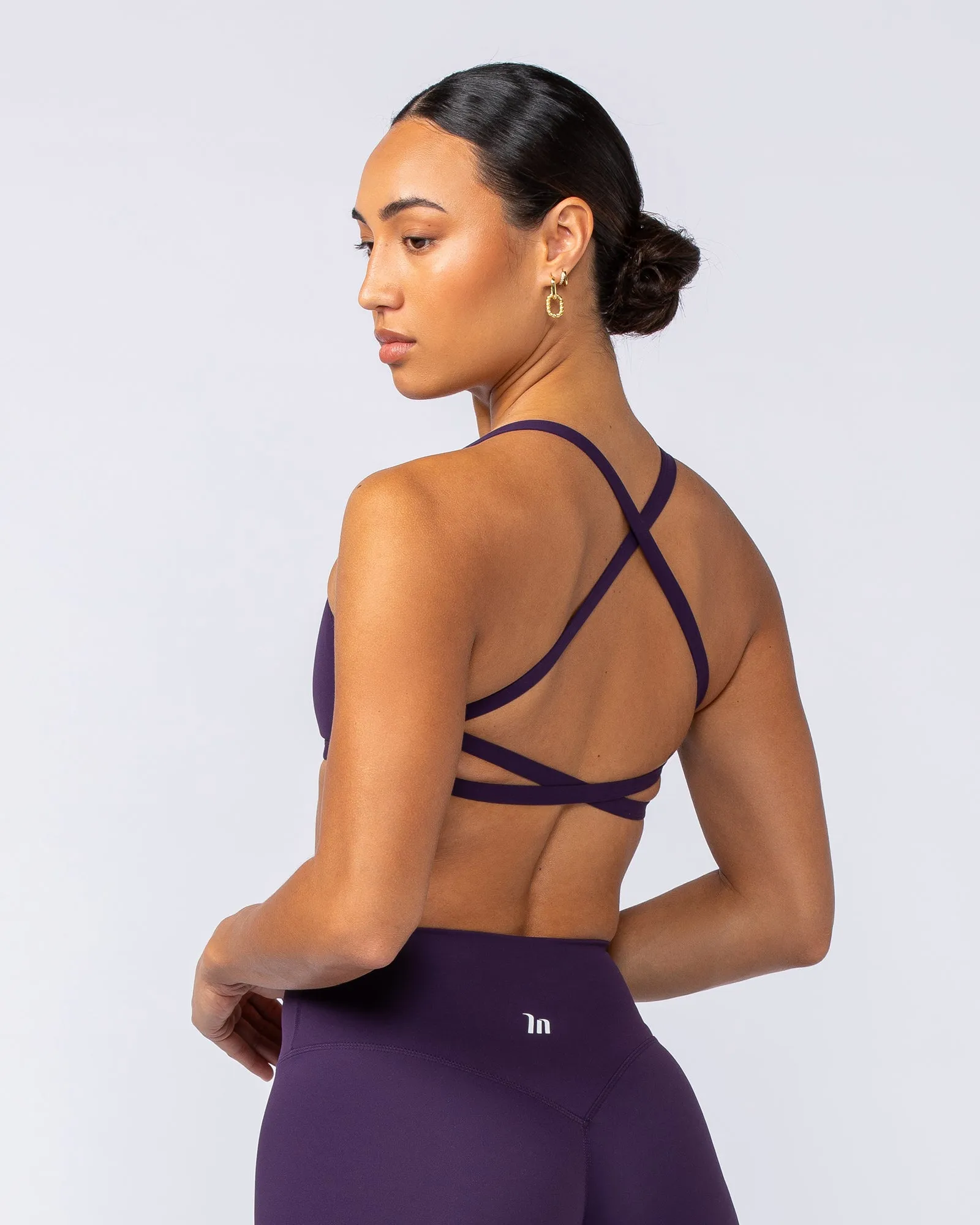 Freedom Bralette - Dark Purple sold by Muscle Nation product image thumbnail 2