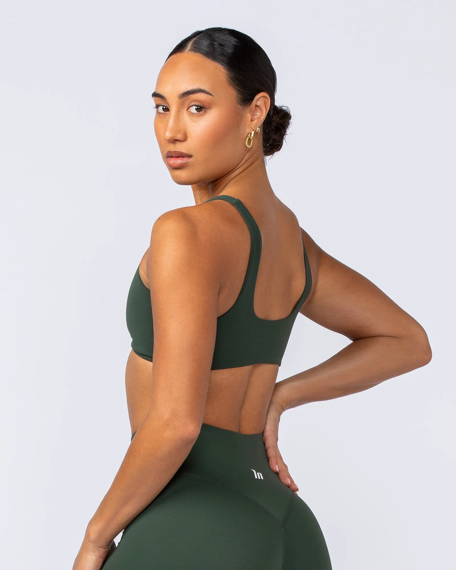 Embody Bralette - Dark Olive sold by Muscle Nation product image thumbnail 3