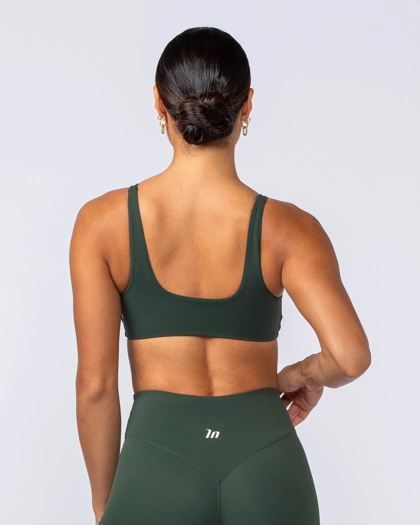 Embody Bralette - Dark Olive sold by Muscle Nation product image thumbnail 4