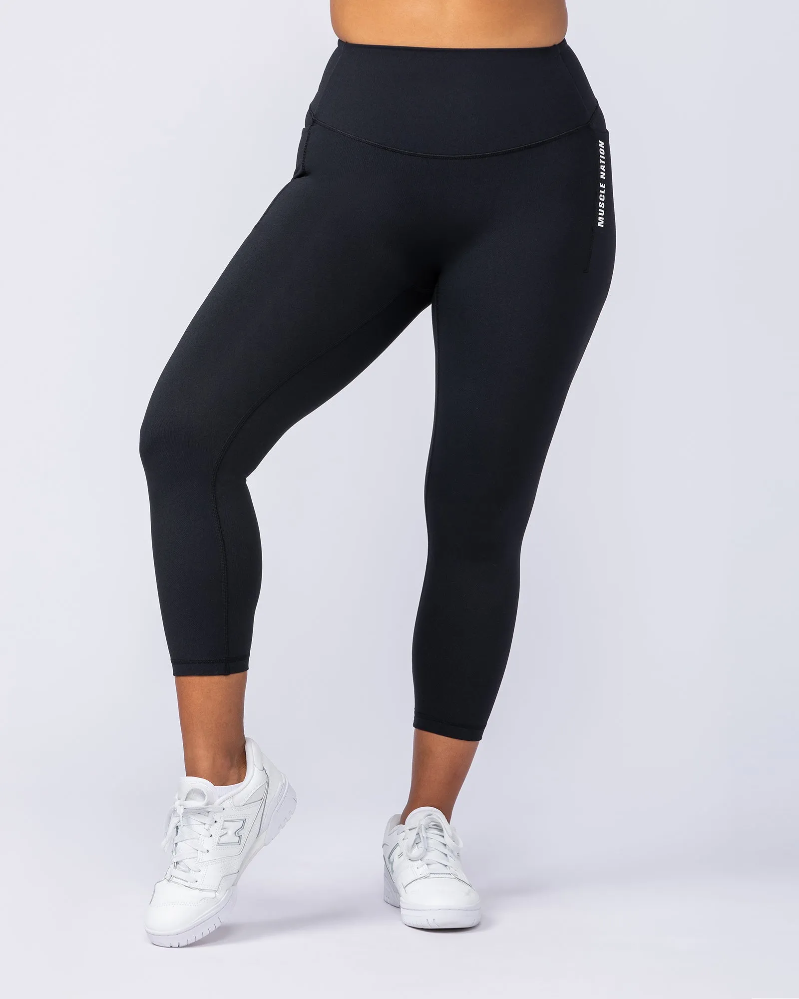 Core Pocket 7/8 Leggings - Black sold by Muscle Nation product image thumbnail 4