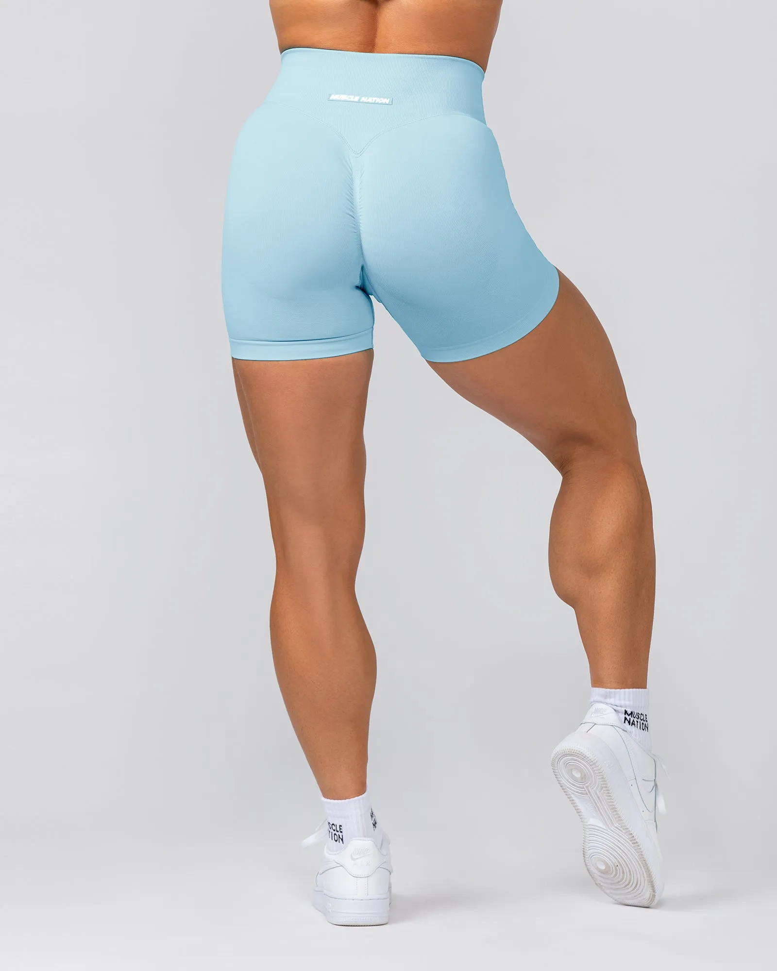 Sculpt Midway Shorts - Lagoon sold by Muscle Nation product image thumbnail 4