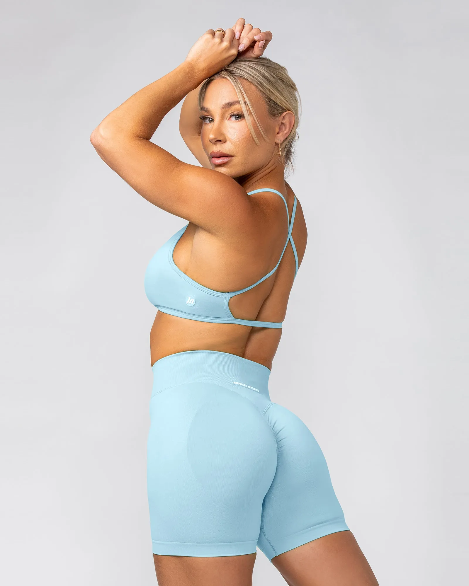 Everyday Seamless Bralette - Lagoon sold by Muscle Nation product image thumbnail 3