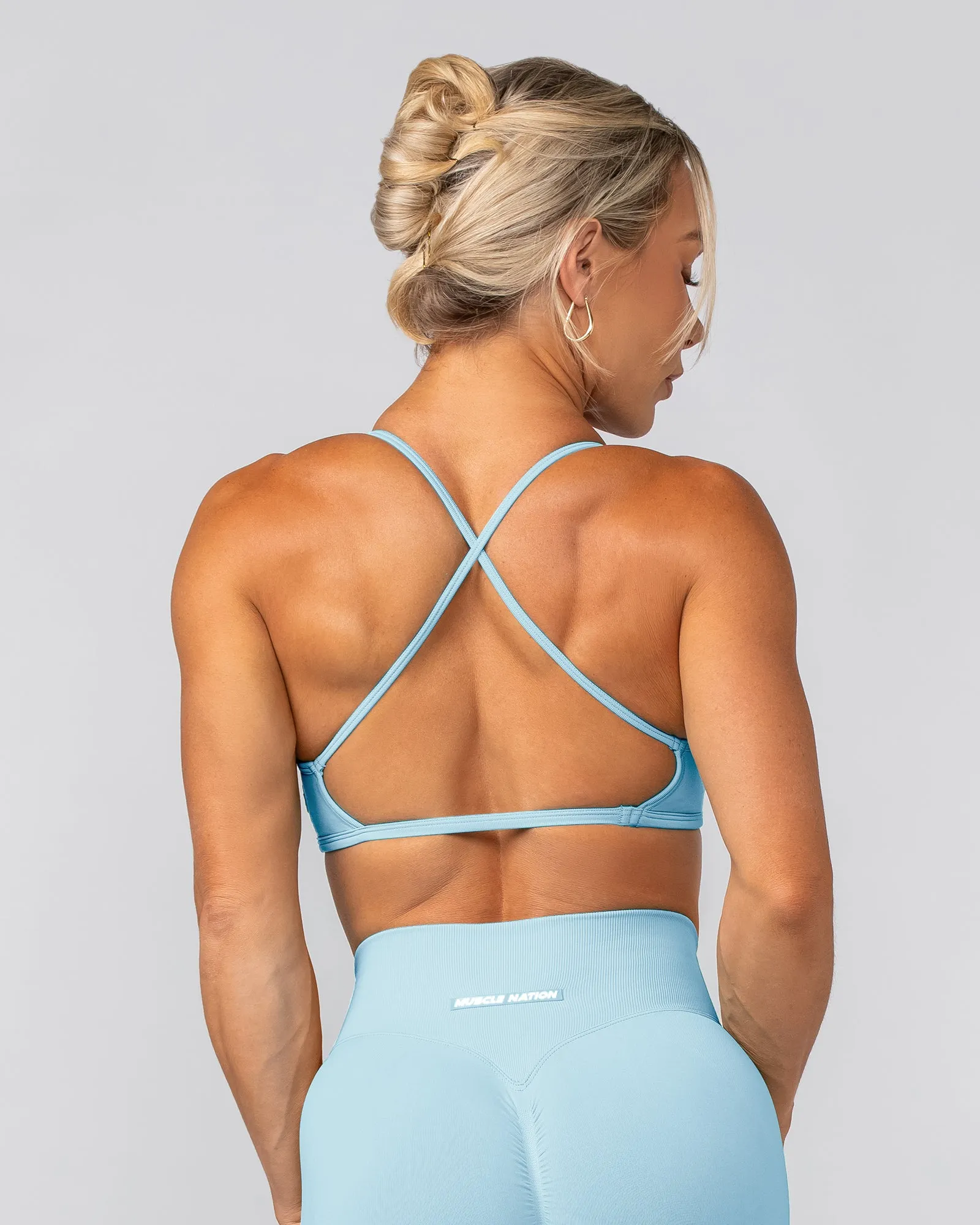 Everyday Seamless Bralette - Lagoon sold by Muscle Nation product image thumbnail 5