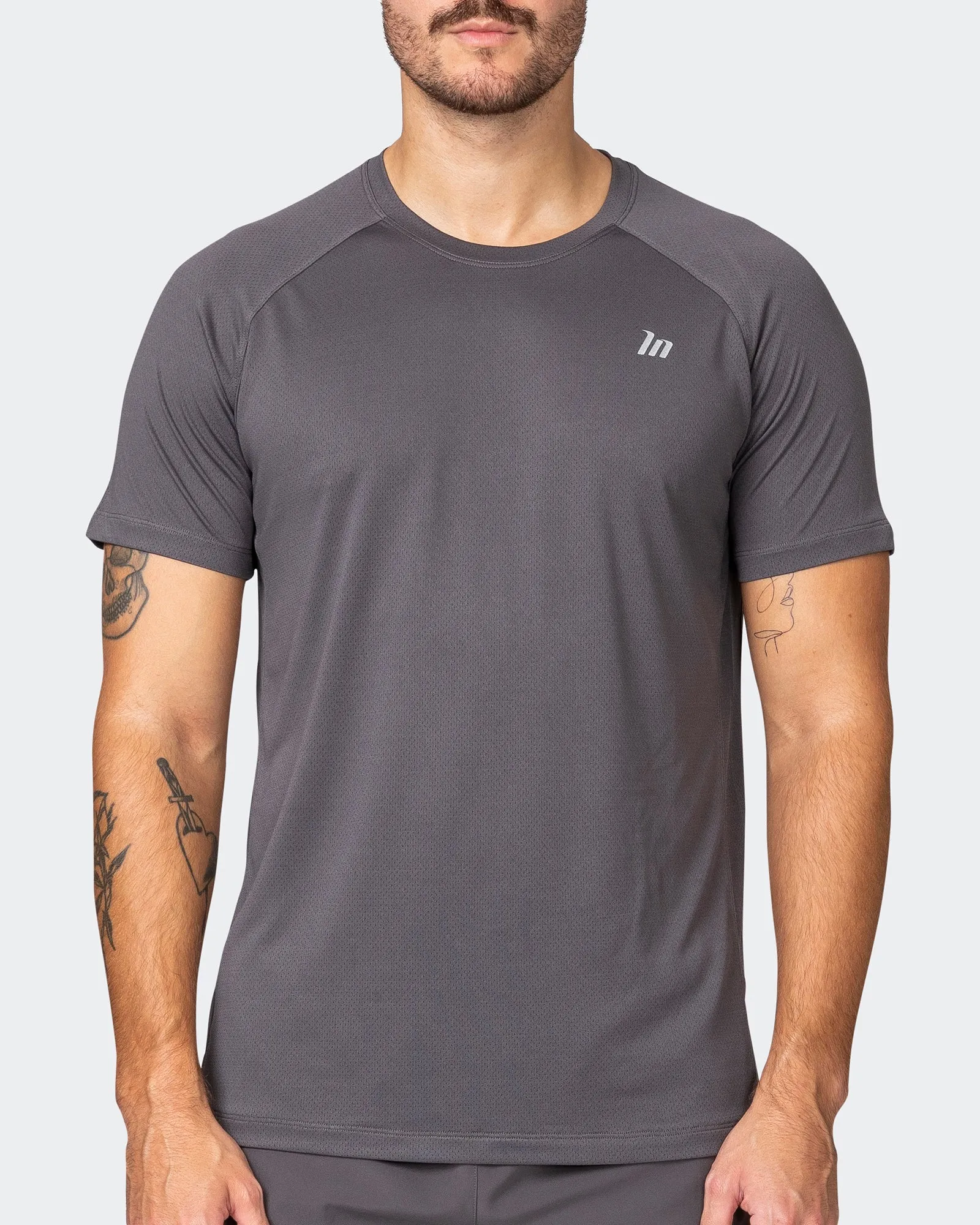 New Heights Running Tee - Alloy sold by Muscle Nation product image thumbnail 2