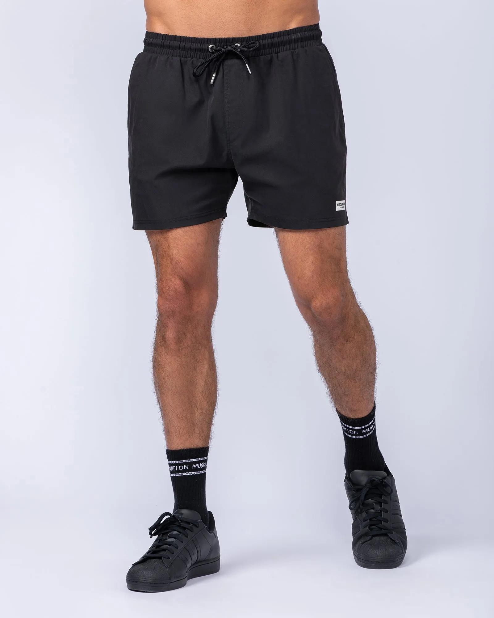 Daily 4" Shorts - Black sold by Muscle Nation product image thumbnail 2