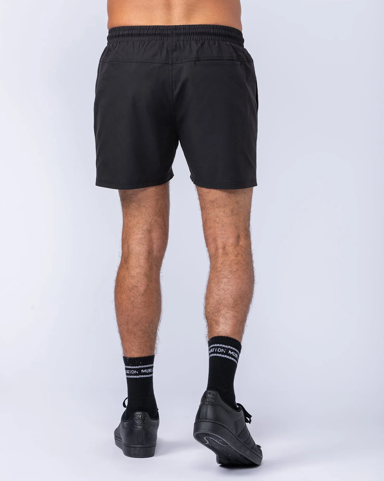 Daily 4" Shorts - Black sold by Muscle Nation product image thumbnail 4