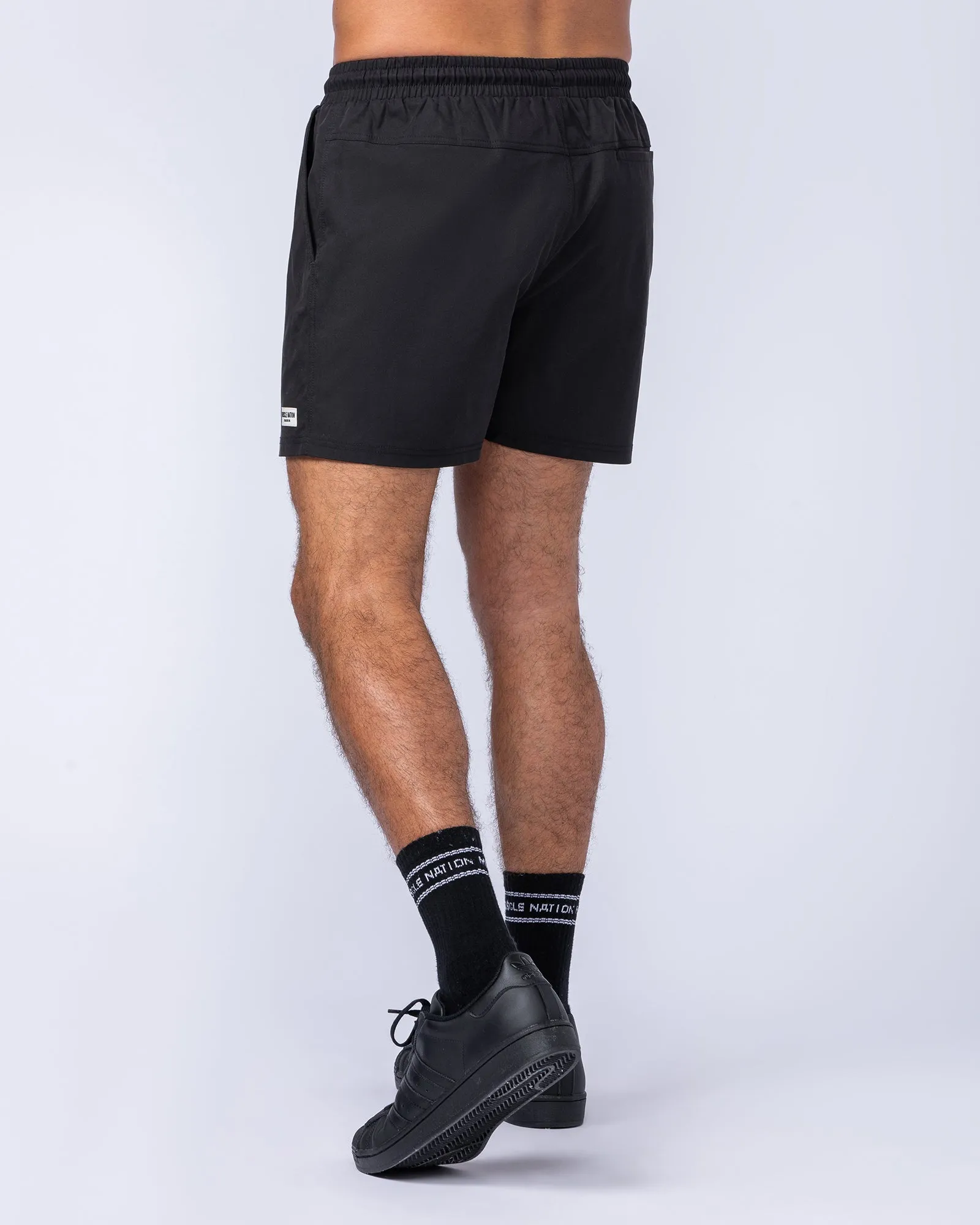 Daily 4" Shorts - Black sold by Muscle Nation product image thumbnail 3