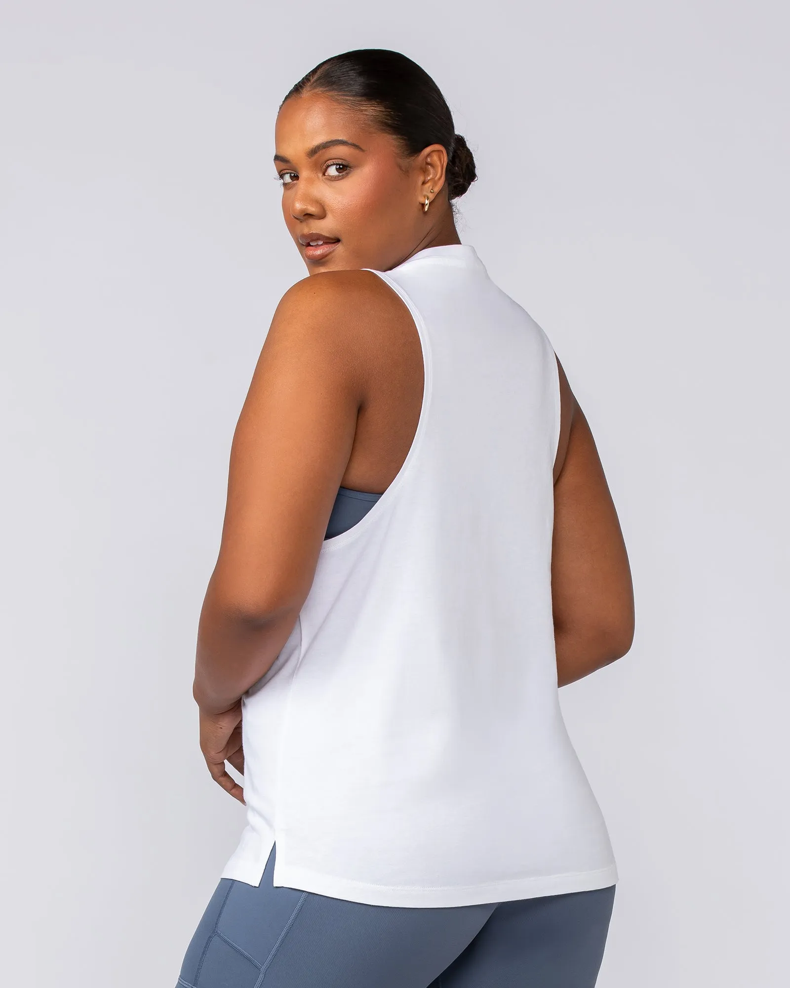 Essential Training Tank - White sold by Muscle Nation product image thumbnail 3