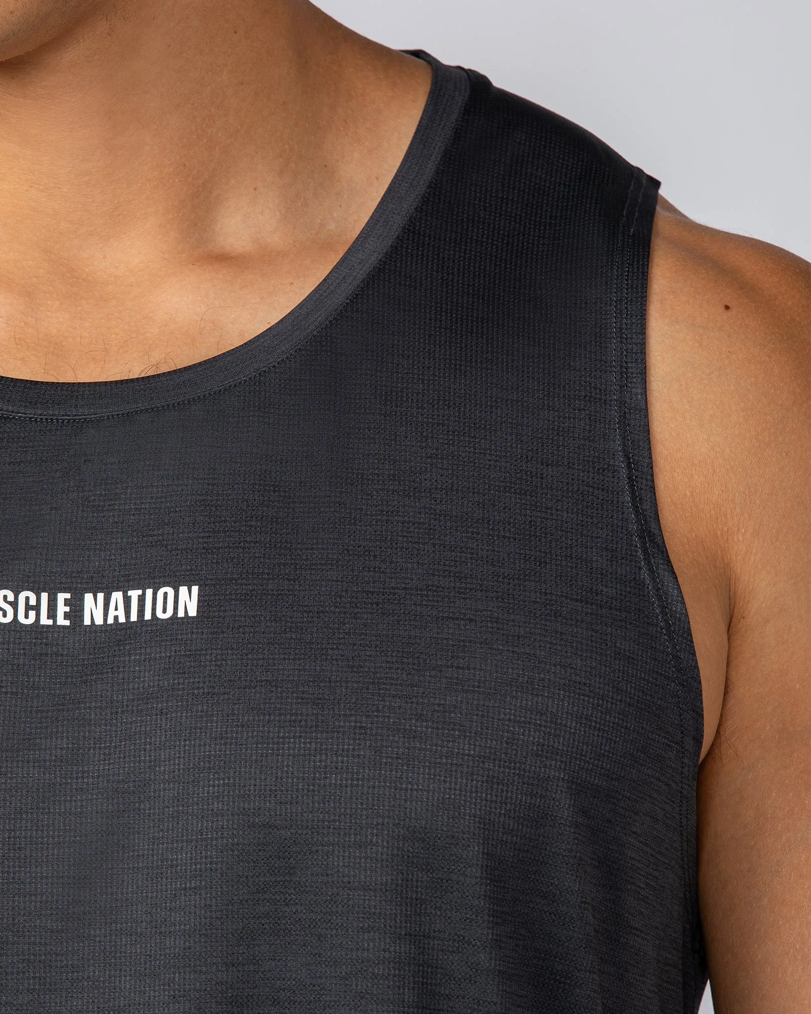 Aero Active Tank - Black sold by Muscle Nation product image thumbnail 2