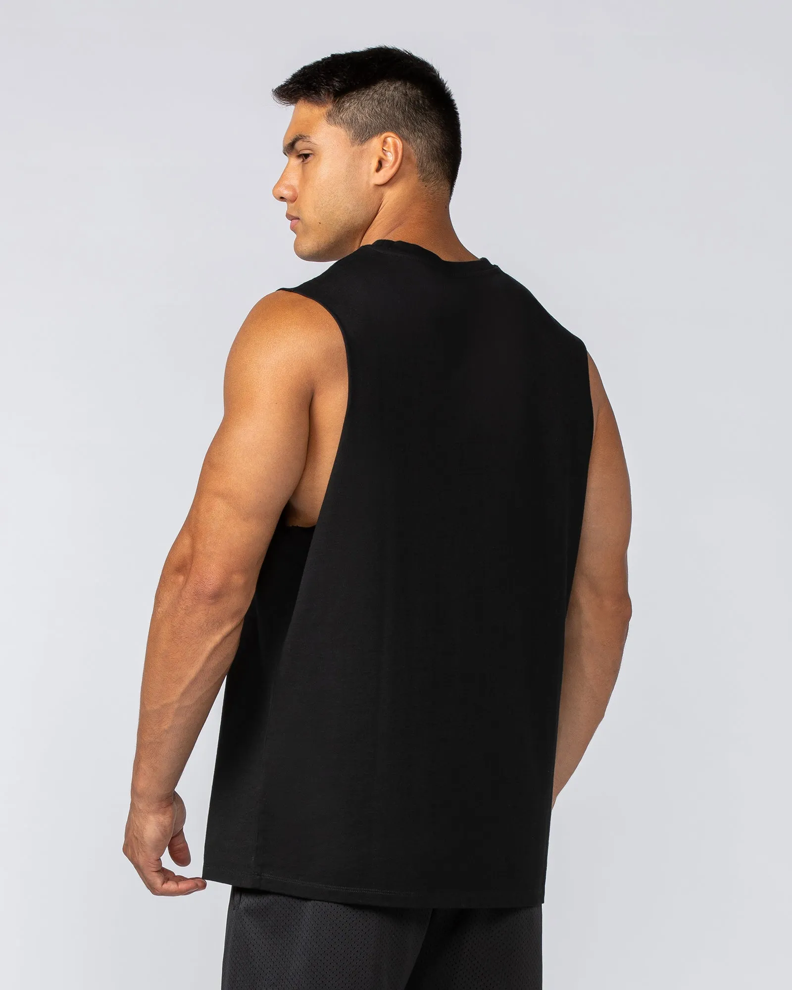 Throwback Training Tank - Black sold by Muscle Nation product image thumbnail 3