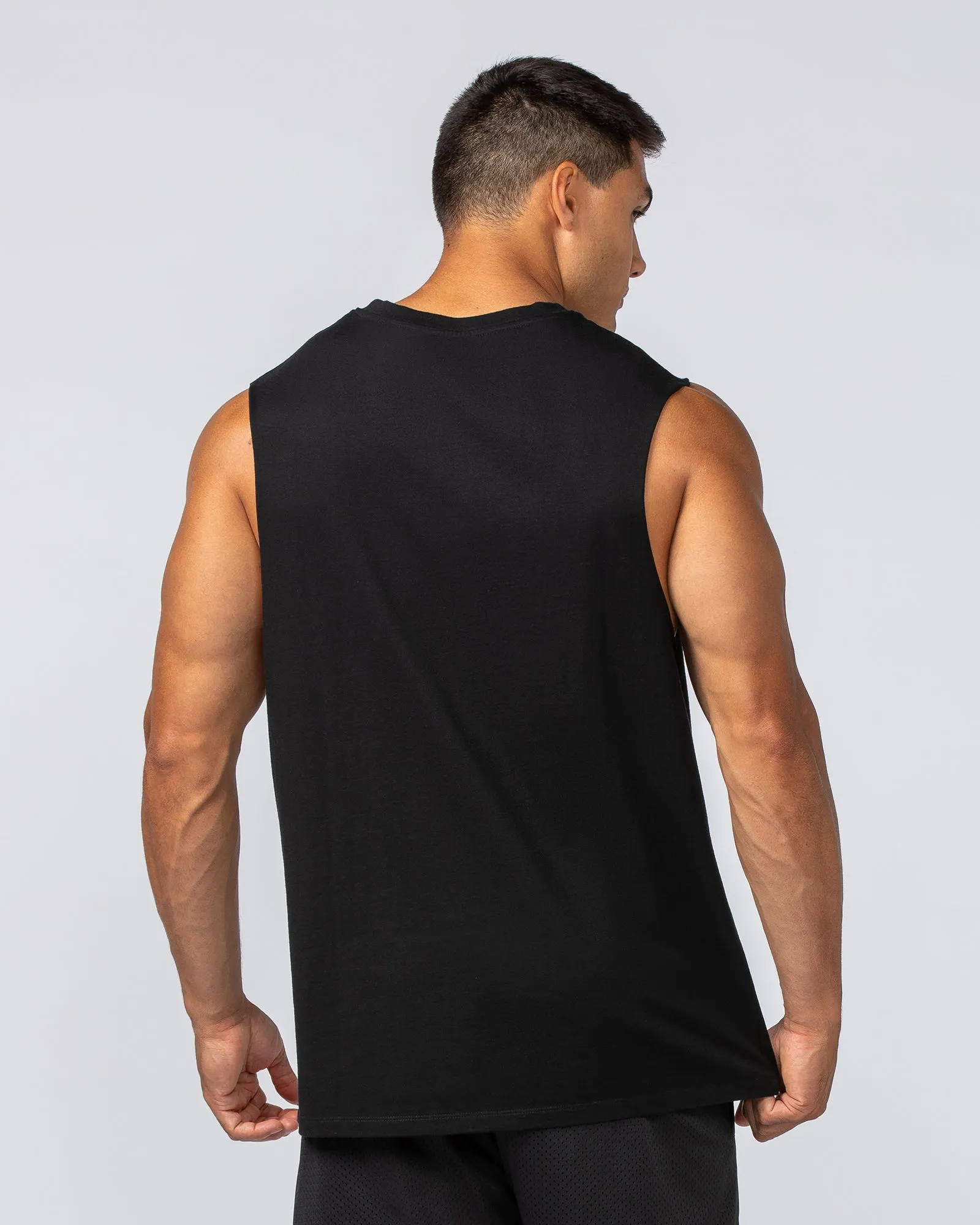 Throwback Training Tank - Black sold by Muscle Nation product image thumbnail 5