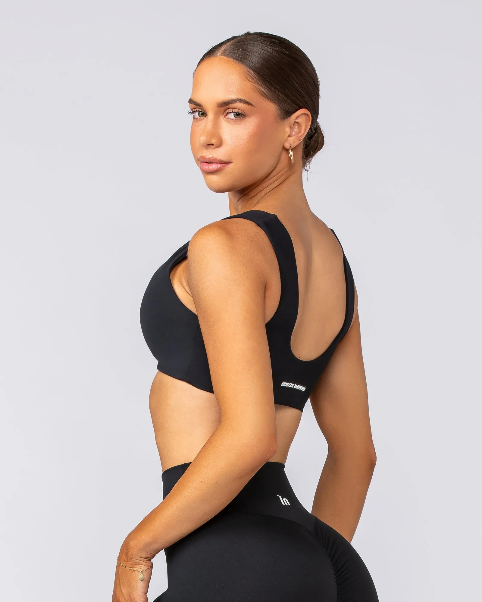 Elite Bralette - Black sold by Muscle Nation product image thumbnail 3