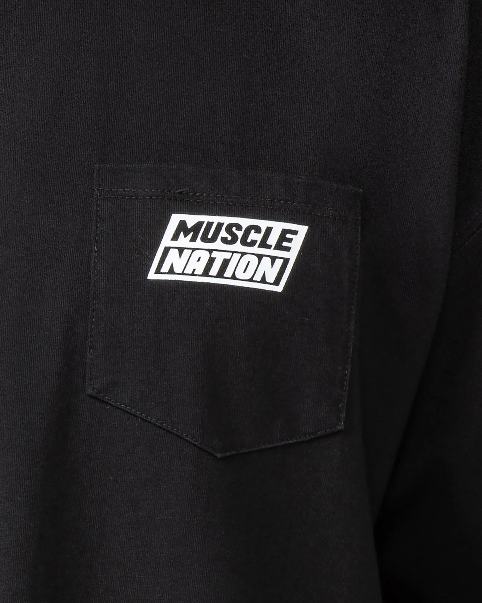 Oversized Pocket Pump Cover - Black sold by Muscle Nation product image thumbnail 2