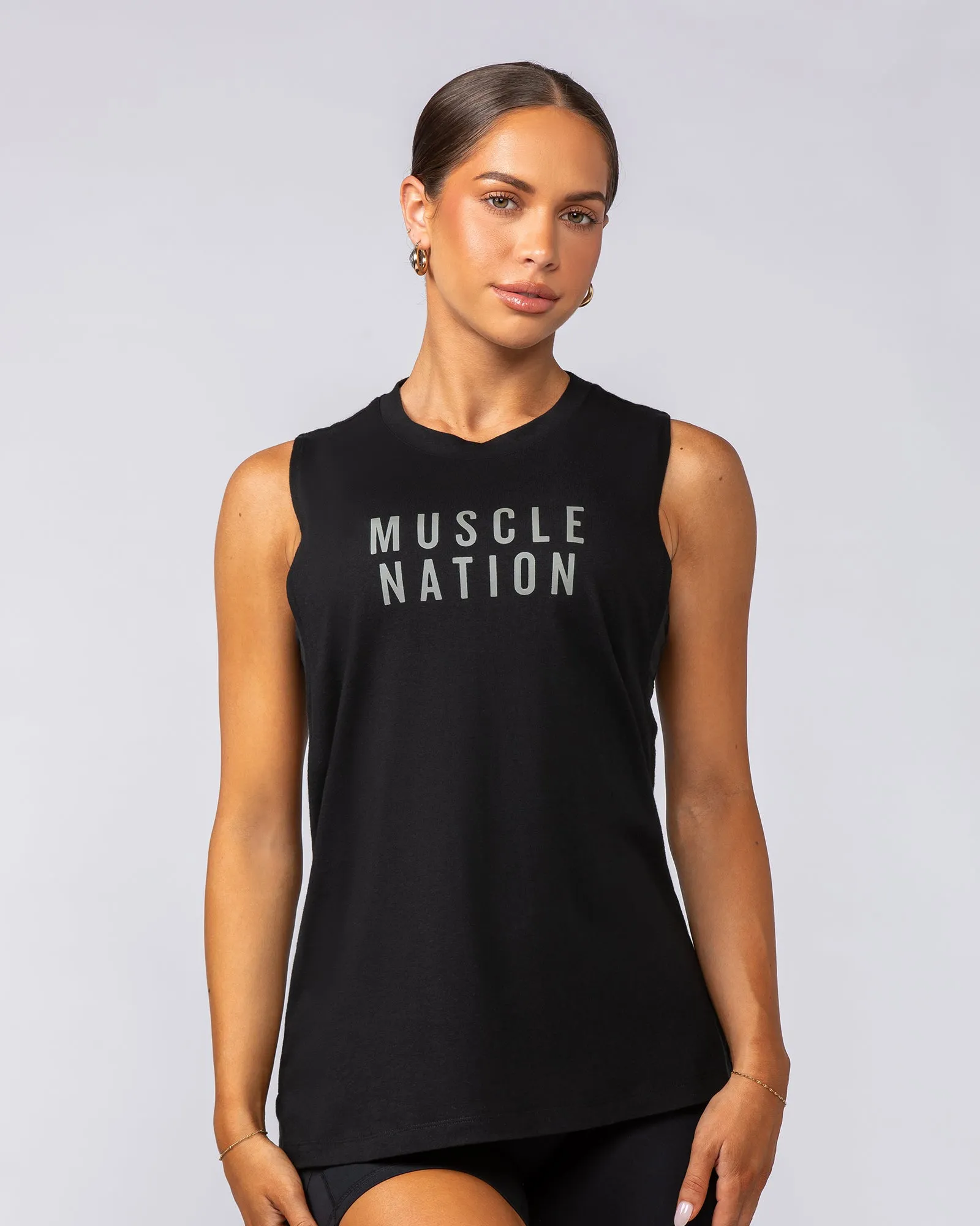 Essential Training Tank - Black sold by Muscle Nation product image thumbnail 2