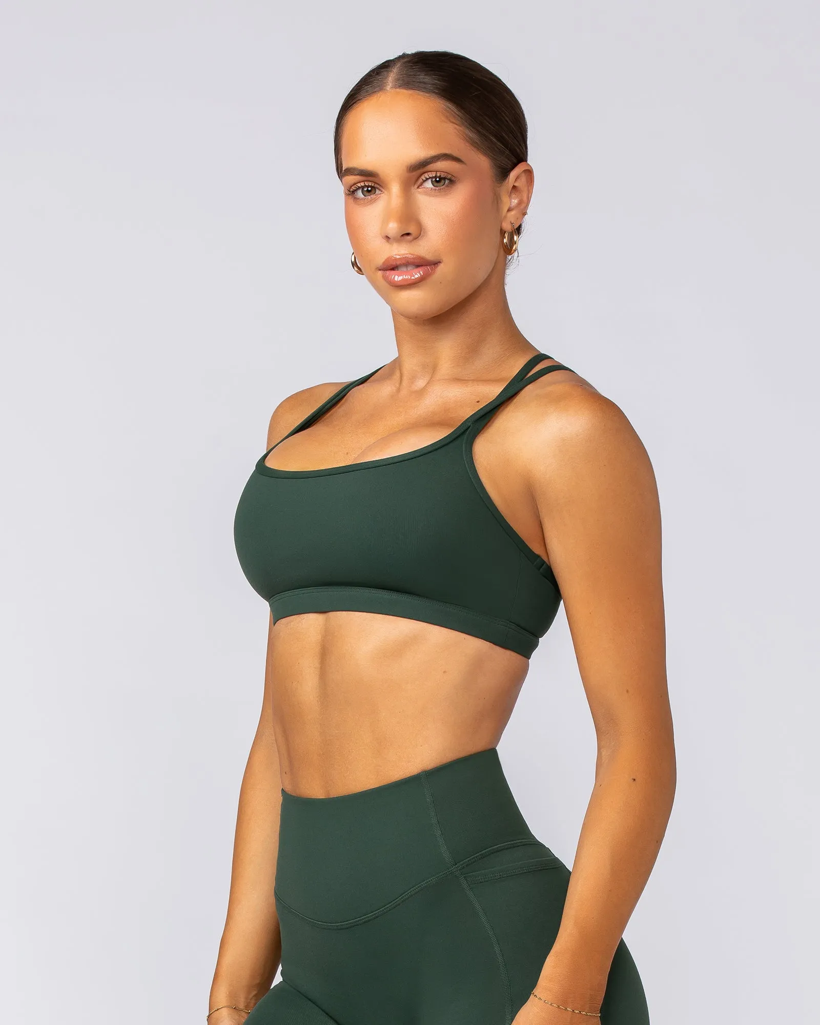 Pace It Bra - Forest Green sold by Muscle Nation product image thumbnail 3