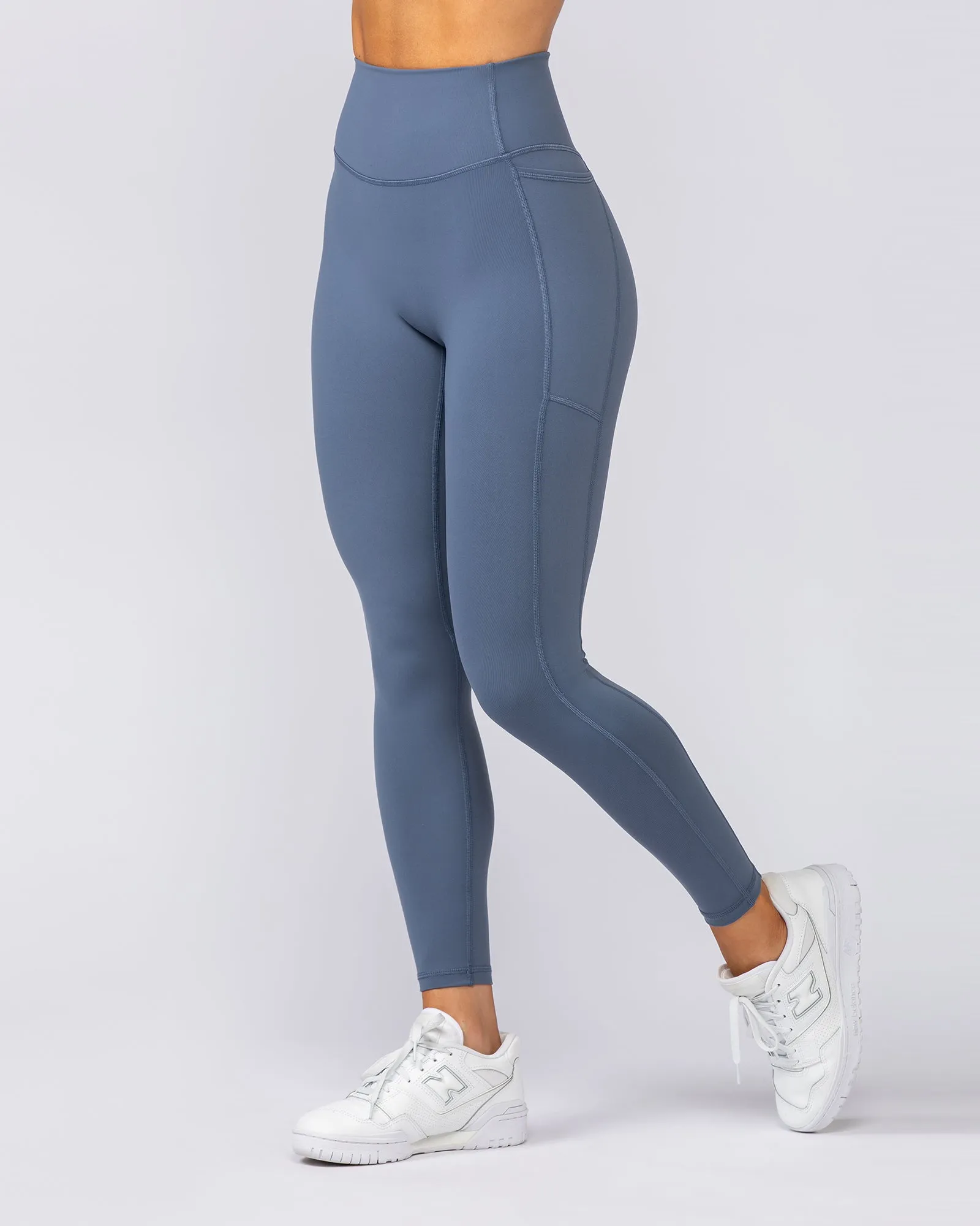 Agility Pocket Ankle Length Leggings - Arctic sold by Muscle Nation product image thumbnail 3