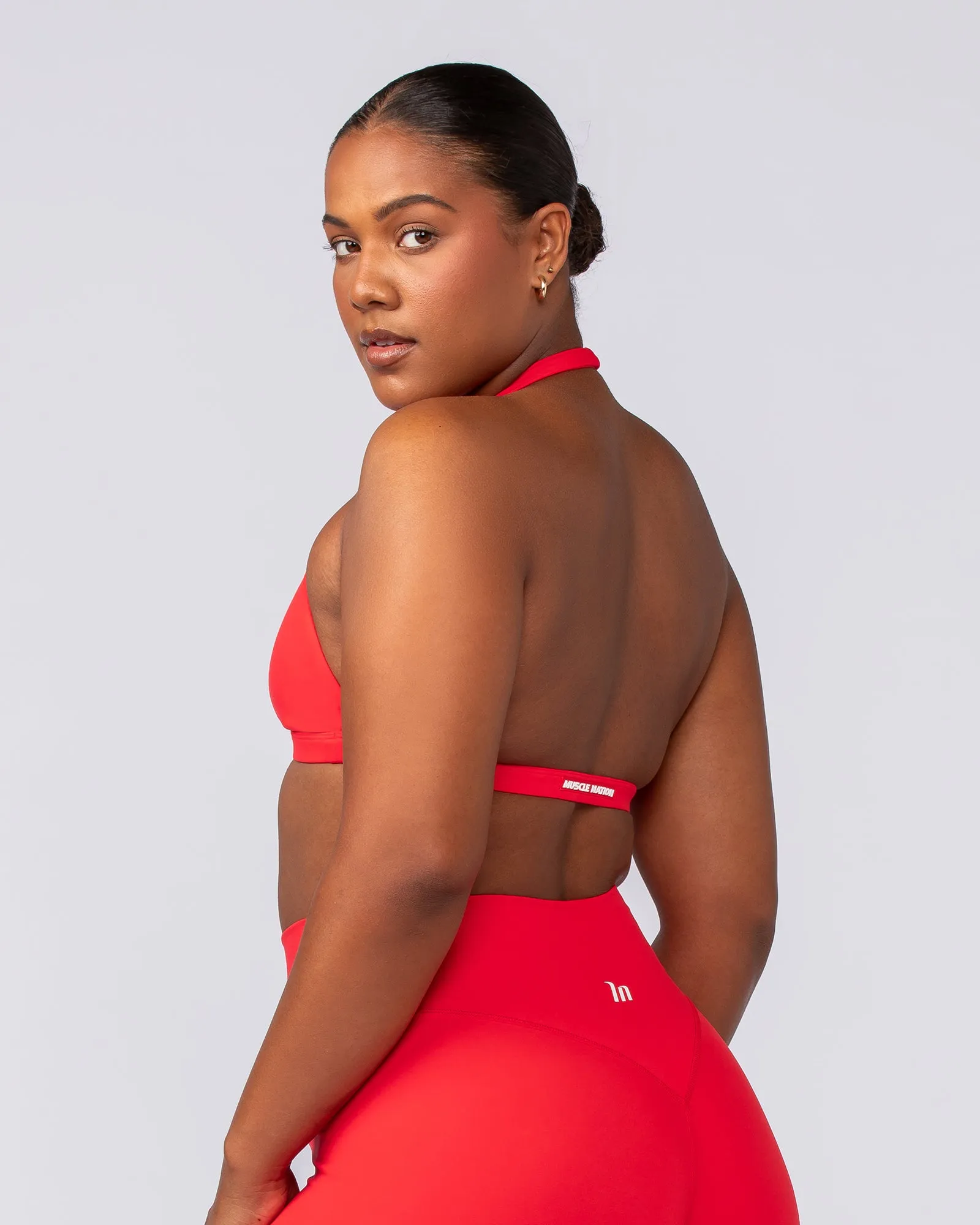 Halter Bralette - Salsa sold by Muscle Nation product image thumbnail 2