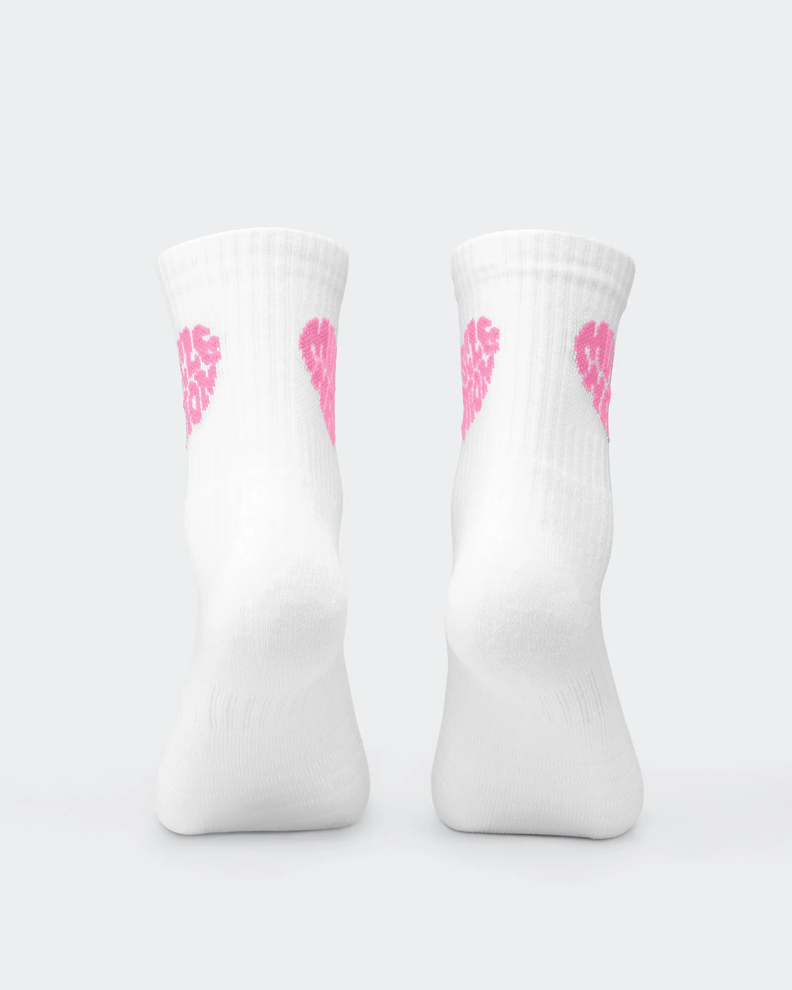 Womens Heart Crew Sock (2x Pack) sold by Muscle Nation product image thumbnail 3