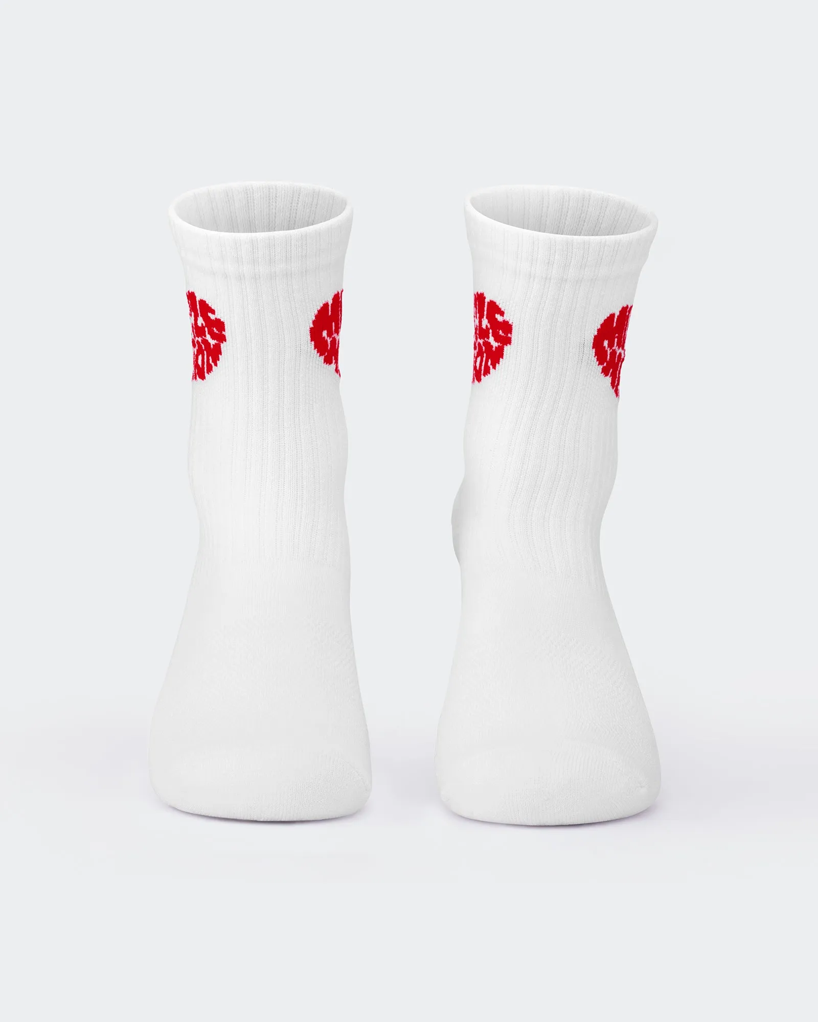 Womens Heart Crew Sock (2x Pack) sold by Muscle Nation product image thumbnail 5