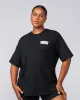 Lifting Club Oversized Tee - Black sold by Muscle Nation