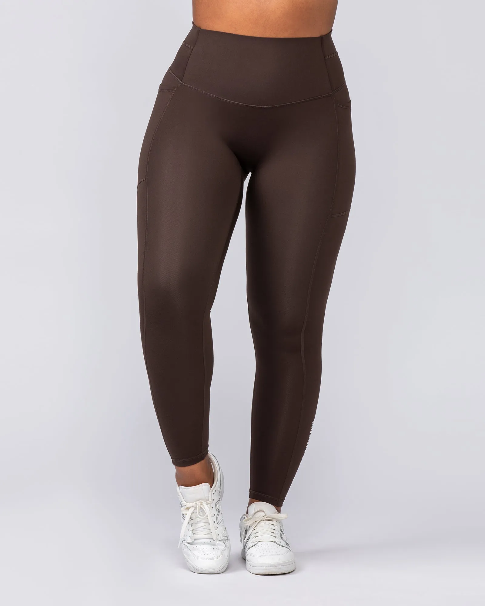 Unrivalled Everyday Pocket Ankle Leggings - Cocoa sold by Muscle Nation product image thumbnail 3