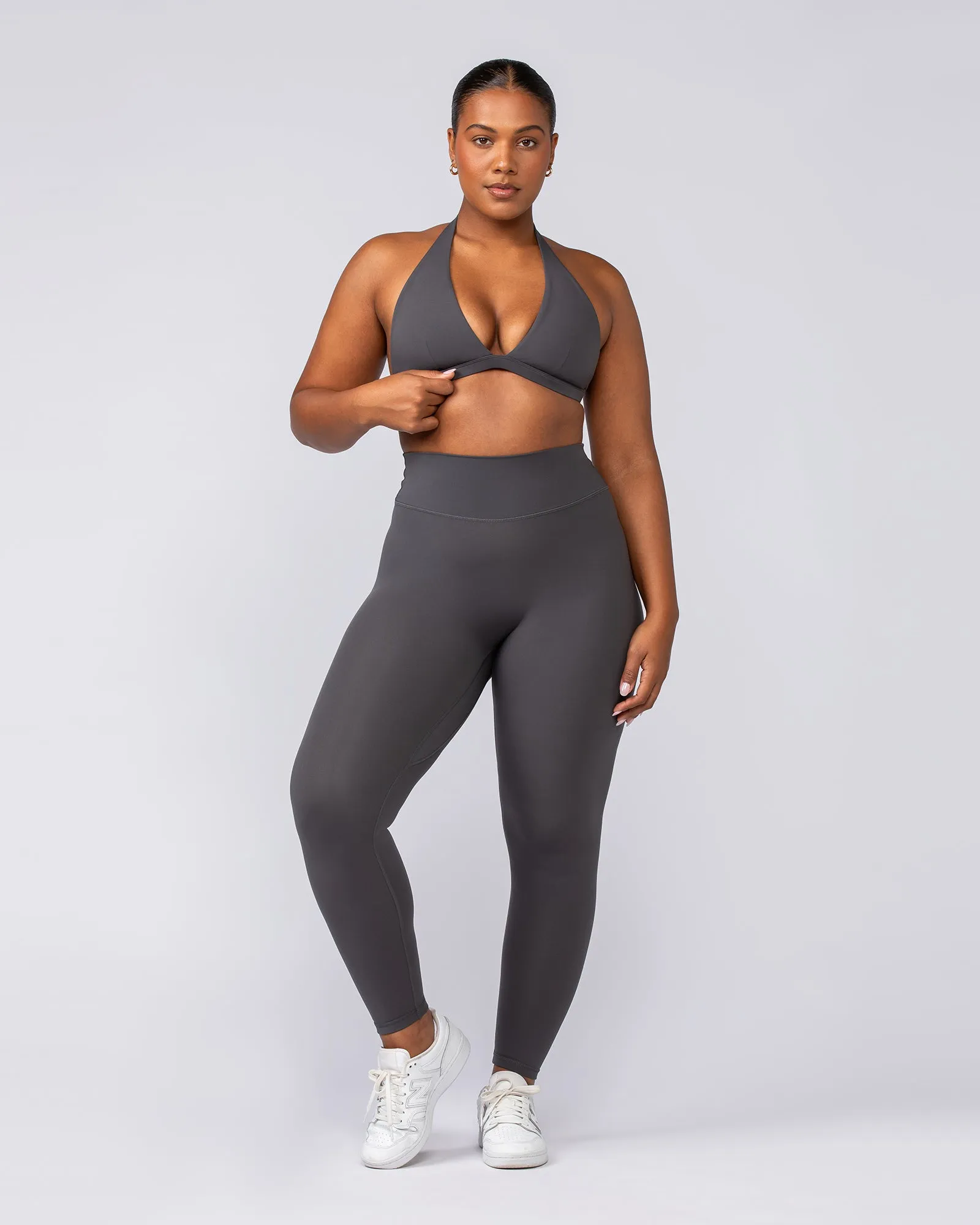 Halter Bralette - Phantom sold by Muscle Nation product image thumbnail 5