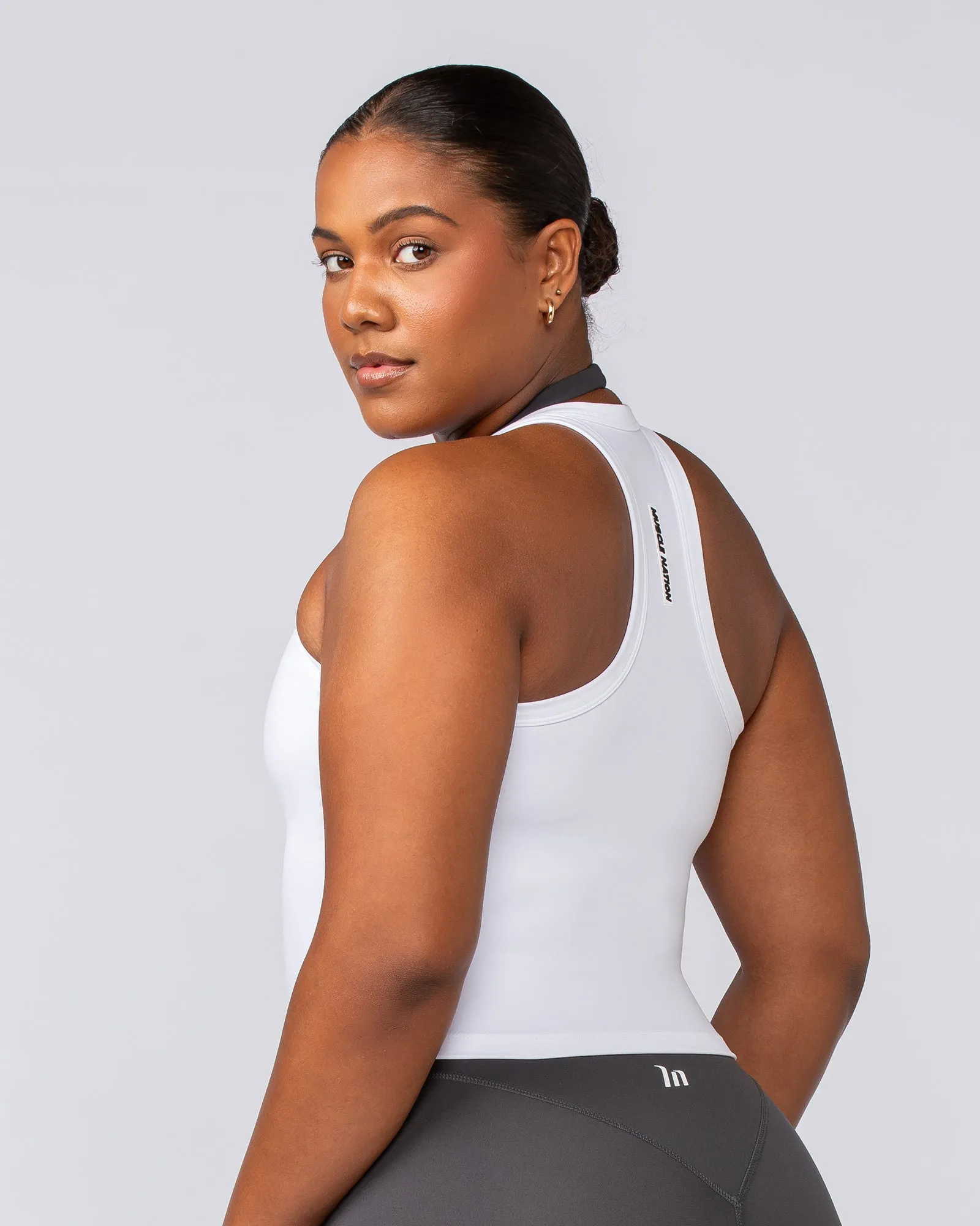 Effortless Tank - White sold by Muscle Nation product image thumbnail 3