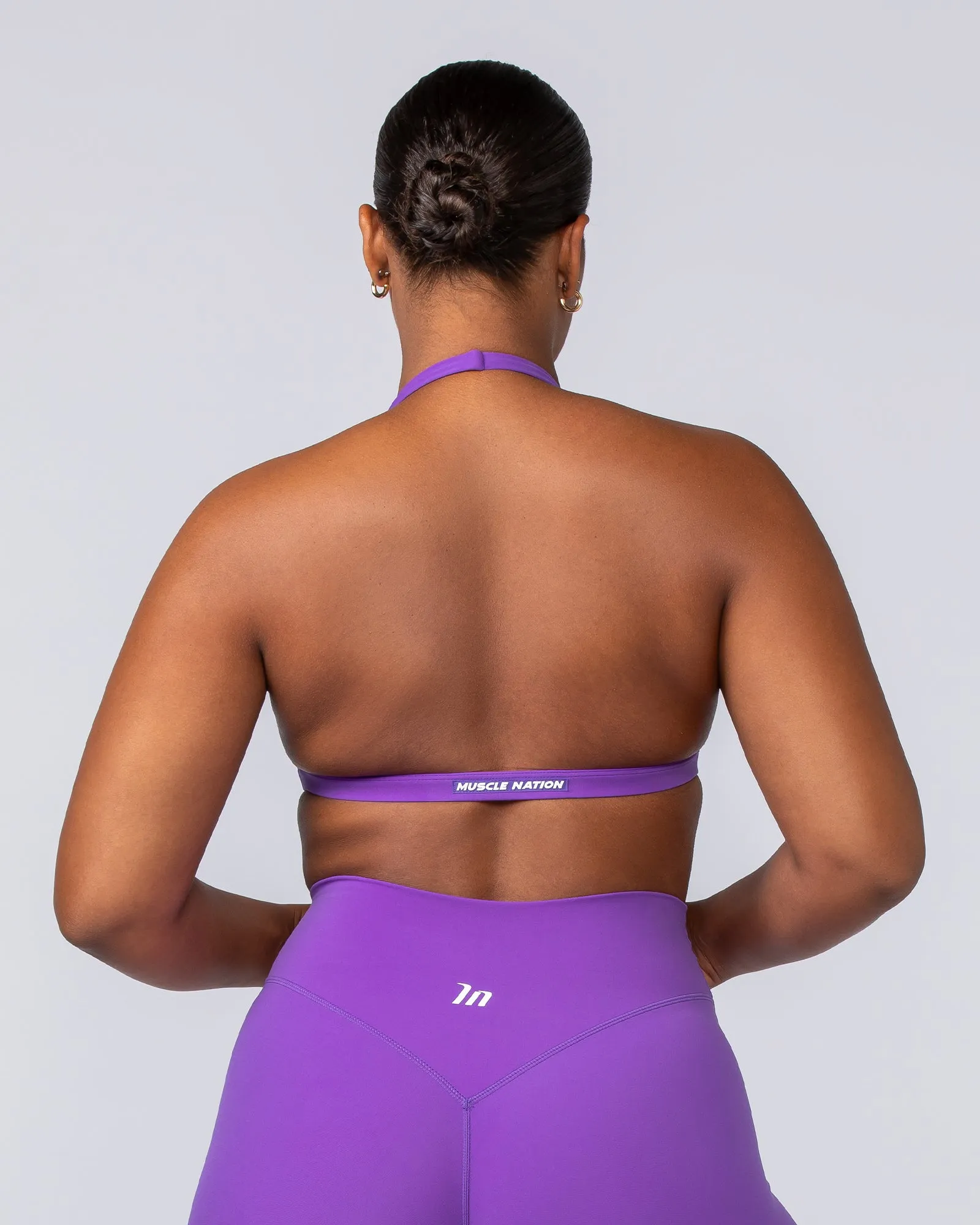 Halter Bralette - Viola sold by Muscle Nation product image thumbnail 5